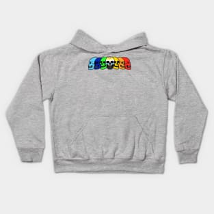 Pride Skulls Flag Kids Hoodie